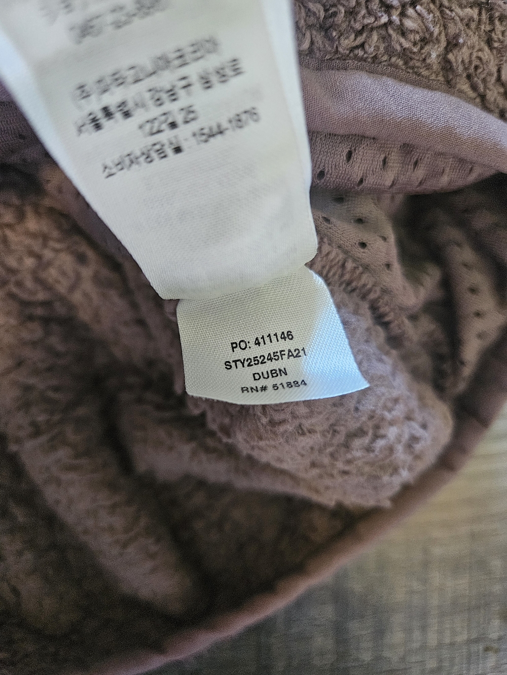 Patagonia Women's Los Gatos Mauve Brown Hooded Half Zip Pullover - Picture 11 of 12